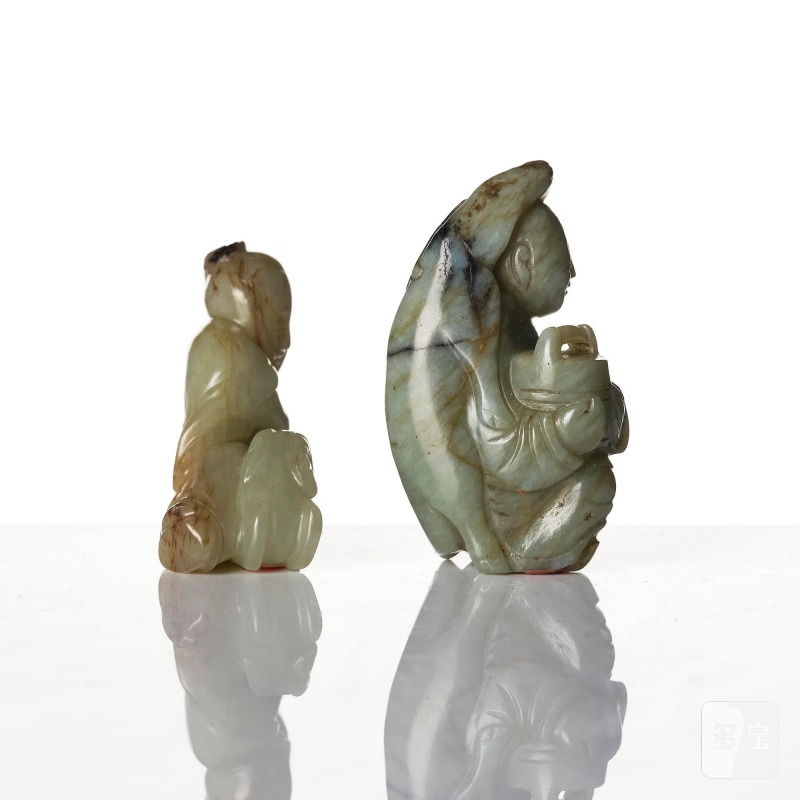 Two stone carvings, - 图5